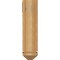 Ekena Millwork Olympic Arts and Crafts Rough Sawn Bracket w/ Offset Brace, Western Red Cedar, 6"W x 16"D x 24"H BKT0604X16X24OLY03RWR - alternate 2